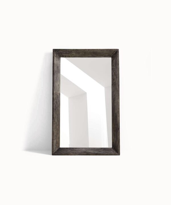 Wood Floor Mirror